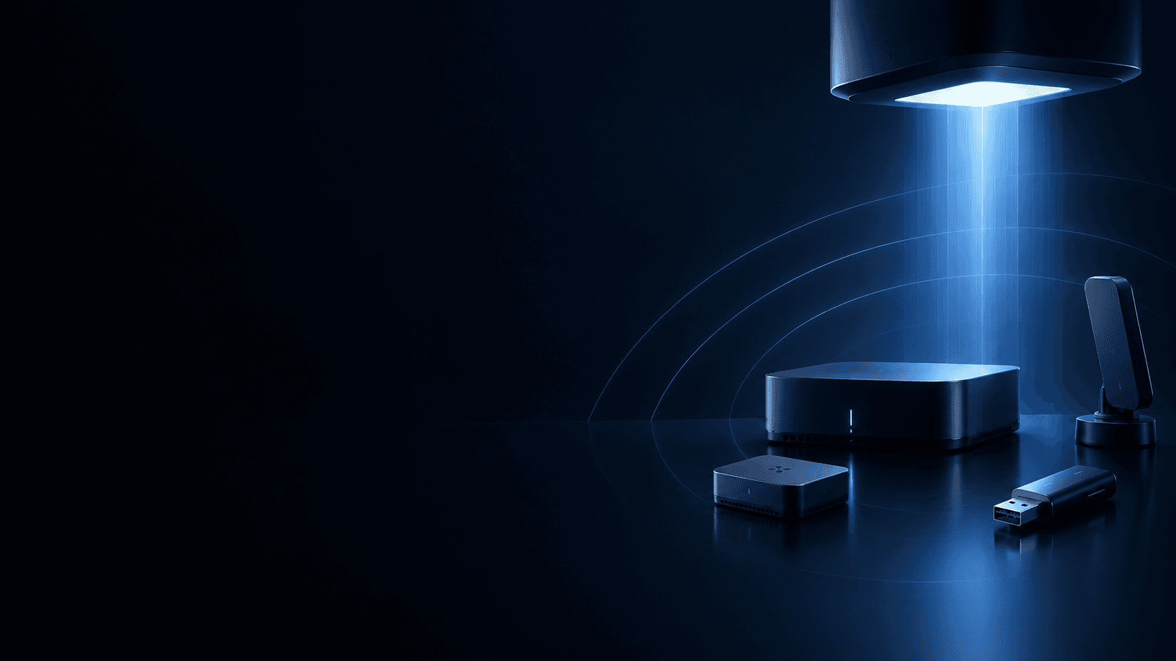 LumenFi RevF hardware under LiFi light